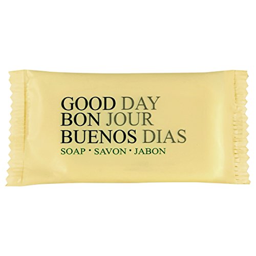 Good Day GTP 390075 Amenity Bar Soap, Pleasant Scent, 3/4 oz., White (Pack of 1000) image 2