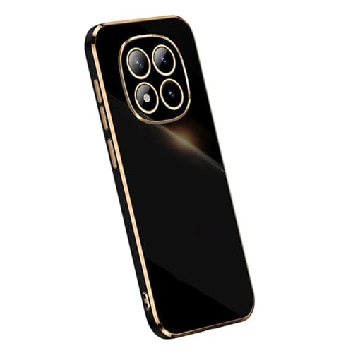 LUNBER-ARMOR�EFor Redmi Note 15 Pro 5G �P�[�X Pro+ �J�o�[ ���b�L TPU �\�t�g�P�[�X �X�g���b�v�z�[���t�� For ���� �V���I�~ ���b�h�~�[ �m�[�g15 �v�� �v���X(�u���b�N)