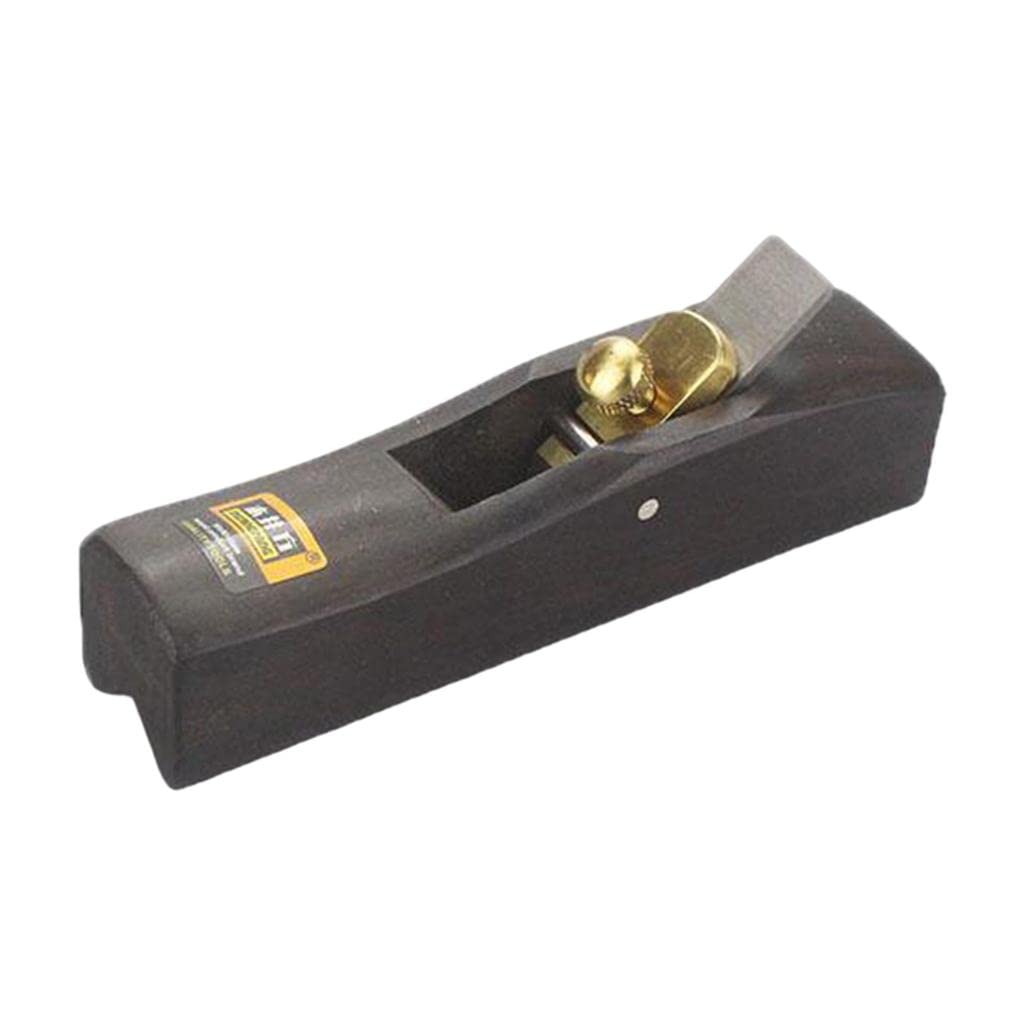 Baoblaze Rabot à Main Miniature en Ébène, Outil de Menuisier pour Rainurer