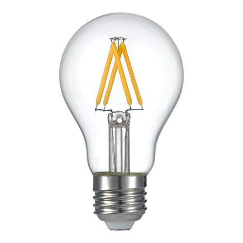 LightStory LED Edison Bulb A19, E26 Base 2700K Non-dimmable Vintage LED Filament Bulb (3W=40W)