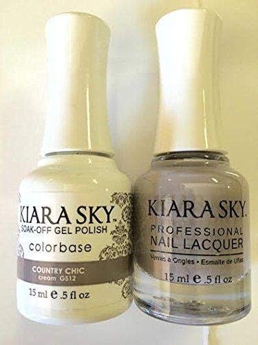 Kiara Sky Matching Gel Polish + Nail Lacquer, Country Chic.5 fl. oz5 fl. oz