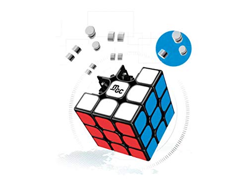 Cayro - Magnetic Speed ​​​​Cube 3X3X3 - Magnetic Impossible Cube - Multicolore - Puzzle - Gira Senza Problemi Senza Bloccarsi - Design Ergonomico - Alta Qualità - 3