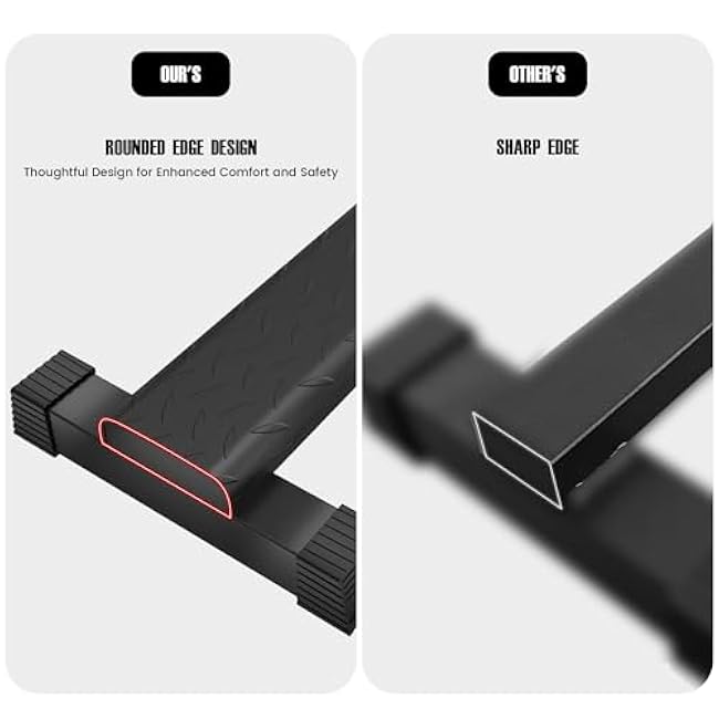 Leg Extension and Curl Machine, Steel Calf Raise Bar with Anti-Slip Platform, Ideal for Calf Stretching, Squats, and Lower Body Workouts