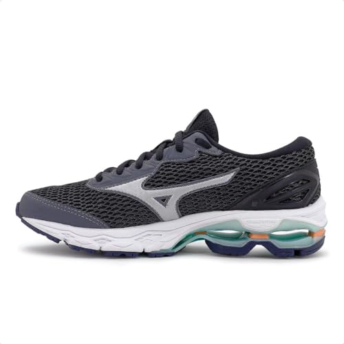 Tênis Mizuno Frontier 13, Unissex, Preto/Verde, 36