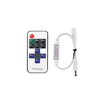 12 Ampere Controlled Strip Led Dimmer Controller Control - Brightness Level Adjustable, With flash mode