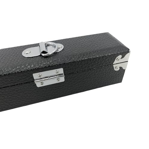 Conboxus 2Pcs Classic Leather Bow Case Viola/Violin/Cello Bow Case Leather+Wooden Interior Frame Waterproof, Study, Strong Latches (2pcs)