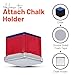 Cru5h Billiards Metal Chalk Holder (Square) – Durable Pool Chalk Case for Master Chalk – Protective Billiards Accessory for Cue Players