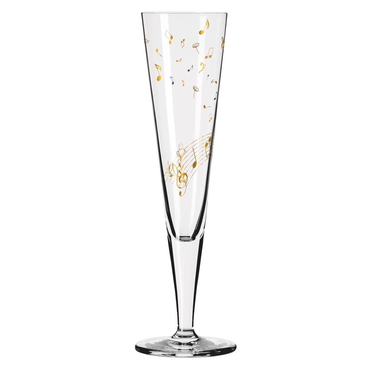 Ritzenhoff Gold Nacht No. 46 1071046 Champagne Glass 200 Ml With Real Made In Germany