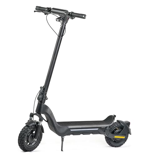 Patinete eléctrico para adulto, 10 pulgadas, patinete eléctrico plegable, batería de 48 V 13 Ah, autonomía de 40 km, velocidad máxima 25 km/h, 3 ajustes de velocidad, aplicación