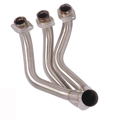 Motorrad-Auspuffanlagen Modifizierung Von Slip-On-Schalldämpfern Aus Rostfreiem Verbindungsrohr Für Yamaha TRACER900 Tracer 900 2015 2016 2017 2018 2019 2020