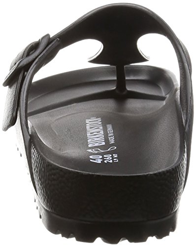 Image of Birkenstock Essentials Unisex Gizeh EVA Sandals, 36 R EU, Black, 5-5.5 Women /3-3.5 Men