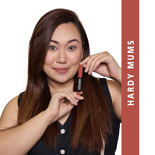 Image of Love Earth Crayon Lipstick 2.O Matte Finish Combo Kit | Lightweight, Non-Lasting, Non-Transfer,Smudge Proof, Creamy Matte Lipstick Set | Multicolor Crayon Lipstick -Multicolor (3.5g X 5) 17.5grm