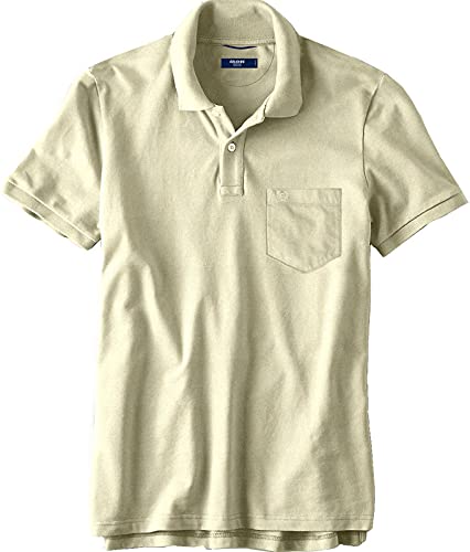 Image of Celsius Men's Half Sleeve Classic Solid Pique Polo with Pocket