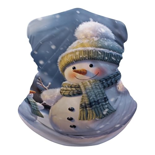 Neck Gaiter para Mujeres y Hombres Invierno Máscara Facial Pasamontañas Banda Cuello Elástico Bufanda Cara Protección Viento Cubierta Respirante para Ciclismo Deportes al Aire Libre miniatura 1