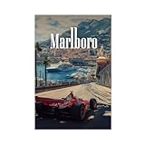 tcagd Leinwand-Poster, Motiv: F1 Monaco Marlboro im 