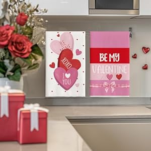 Artoidmoderedhearttrueloveforevervalentineskitchentowelsdishtowels18x26inchfarmhouseweddingdecorationhandtowelssetof4 Urban Country Home Decor Artoid mode red heart true love forever valentines kitchen towels dish towels 18×26 inch farmhouse wedding decoration hand towels set of 4 urban country home decor