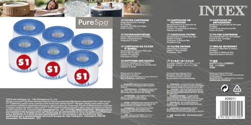 Intex Cartuchos para Spa 6 unidades