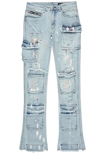 Men's Orien Painter Stacked Flare Jean2