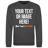 Custom Mens Sweater Sweatshirt For Men, Mens Custom Sweatshirt Any Text Image, Personalised Gifts For Personalised Our custom unisex fit sweater makes for the perfect gift in the colder months. They also are perfect to wear whilst at work Keep warm t...