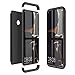 Produktbild Winhoo Kompatibel mit Huawei Honor 10 Lite Hülle Hardcase 3 in 1 Handyhülle 360 Grad Schutz Ultra Dünn Slim Hard Full Body Case Cover Backcover Schutzhülle Bumper - Schwarz