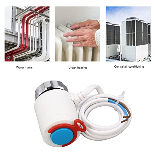 Electric Actuator Radiator Valve, 230VAC Independent Adjustment Avoid Corrosion M30x1.5mm Radiator Valve Strong Execution for Home - Image 4