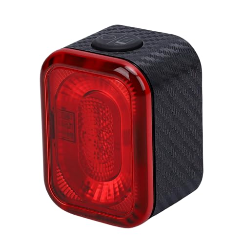 Naroote Feu Arrière de Vélo Intelligent avec Mode D'éclairage Automatique, Grand Angle de 220 Degrés, Haute luminosité de 52 LM, étanche IP66, Capteur de Vibrations, 4 Modes, avec