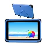 ✔【Tableta niños pequeños con estuche a prueba de niños y protector de pantalla】 - Tiene una barrera protectora alrededor para brindarle una cobertura total y resistencia al impacto junto con una pieza de pedestal en la parte posterior para que su hijo pueda sostenerlo para verlo. . El diseño de la parte posterior proporciona un buen agarre y hace que sea menos probable que se le resbale de las manos;