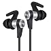 AGPTEK K12 In-Ear Earphones, Bass Stereo Earbuds Sports headphones with Microphone for Gym, Running, Jogging, Hiking, Cycling and Outdoor Sports, Black