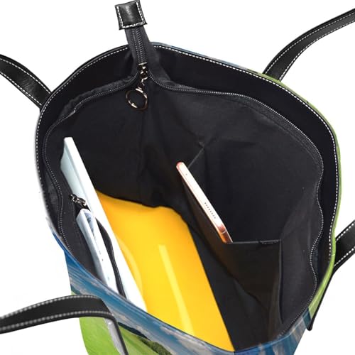 Sac fourre-tout imperméable de luxe en polyuréthane imprimé golf - 5