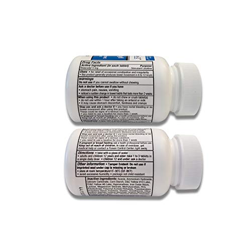 Bisacodyl Laxatives by Reliable 1 Laboratories Stimulant Laxatives