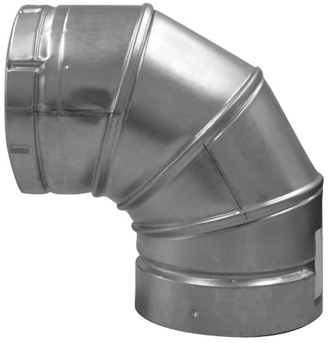 Speedi-Products BV-A90 03 3-Inch B-Vent 90 Degree Round Adjustable Elbow