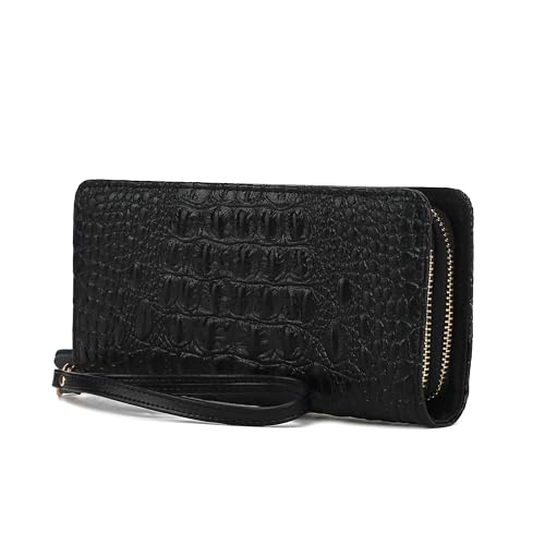 Image of MKF Collection Wristlet Wallet for Women, Small Credit Card Holder with Zipper Coin Pocket Wallet Purse Handbag By Mia K