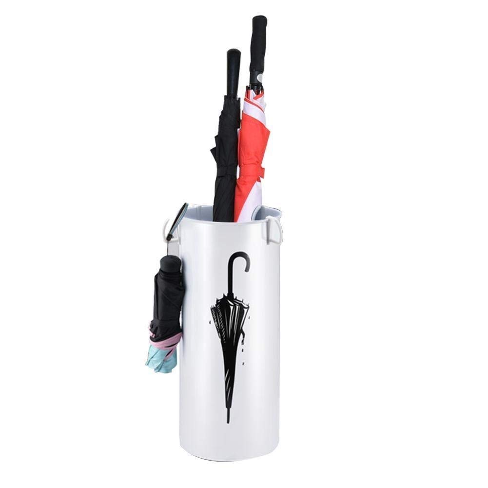 Rangement pour parapluies blanc anti-goutte pour stopper l'eau dans l'entrée
