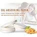 Burger-Patty-Papier Rund – 500 Stück, 15,2 Cm, Antihaftbeschichtetes Pergamentpapier Zum Trennen & Einfrieren