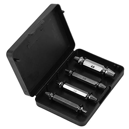 Professionale 4 pezzi/set Viti rotte in acciaio Estrattore Rimozione bullone rotto Set di guide per punte facili da estrarre fghfhfgjdfj