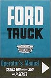  1963 Ford F100-250-350 Pickup Owner\'s Manual Reprint