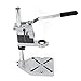 Bench Drill Press Stand, Double Hole Drill Holder, Heavy Duty Electric Adjustable Double Hole Drill Holder, Plug-in Rig, Workbench Repair Tool