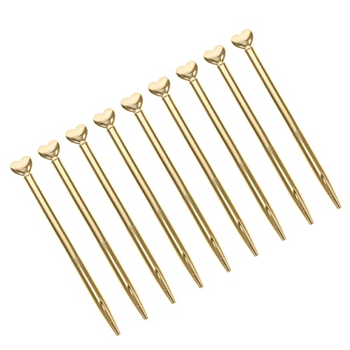 Stylo en métal en cœur rétractable PLAFOPE pour écriture fluide et élégante