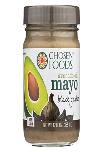 Chosen Foods Mayo Avocado Oil Black Garlic, 12 oz
