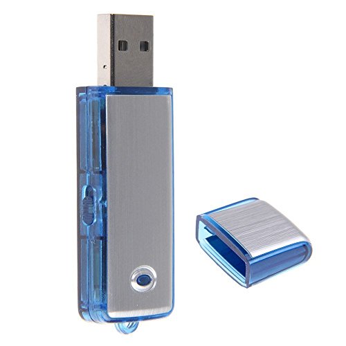 SHS® 8 GB Grabadora de Audio Voz Microespía USB Pendrive