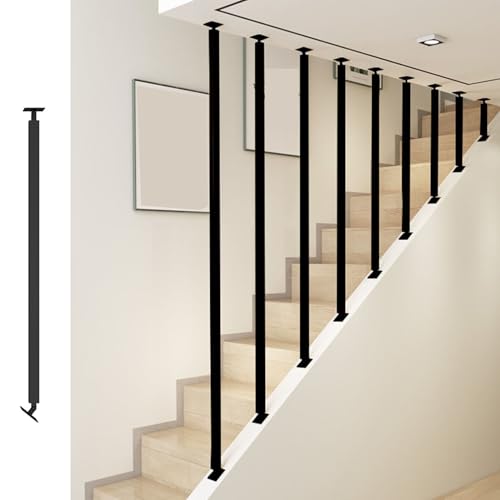 Balustres d'escalier réglables pour rénover une rampe instable ou datée - 2