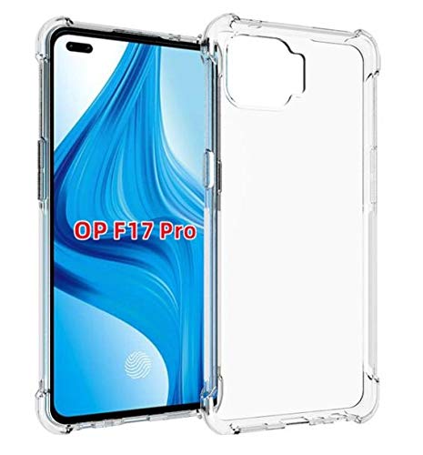 PrimeLike Shockproof Bumper Ultra Clear Slim Anti-Slip Grip Soft Flexible Back Cover for Oppo F17 Pro (Transparent) (B08VW3JN5Y) Amazon Price History, Amazon Price Tracker