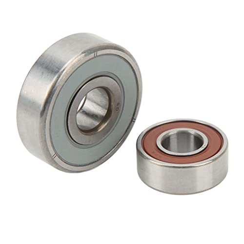 Kit de Cojinetes de Alternador Naroote 17x52x16 mm y 15x35x13 mm con soporte de aluminio resistente