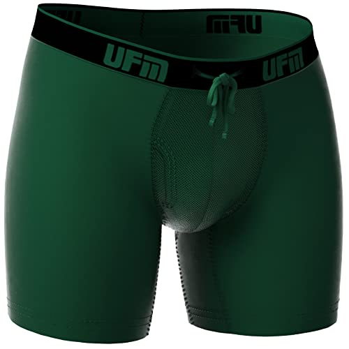 UFM Mens Boxer Brief w/Patented Adjustable Support Pouch Regular Support