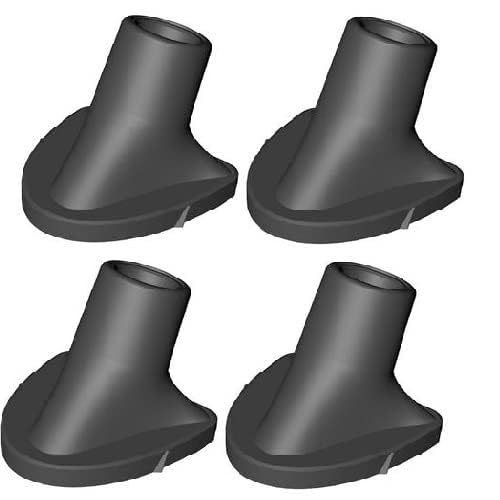 2 Pcs/4 Pcs Golf Bag Stand Rubber Feet Replacement Feet for Golf Bag Stand, Essential Golf Bag Accessoriesβ (4pcs)