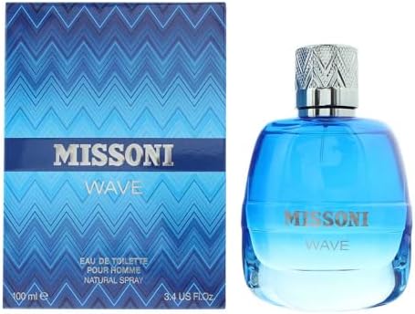 Missoni Missoni Wave Men EDT Spray, 3.4 Fl Oz (Pack of 1)