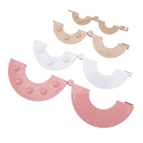 Kit de 8 peças para fazer pompom, tecelão de bolas de pelúcia eficiente para projetos de artesanato