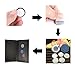 TUOKING Metal Stickers Design For Non-Magnetic Makeup Pans Suit For Blank Magnetic Makeup Palette (Diameter：25mm)