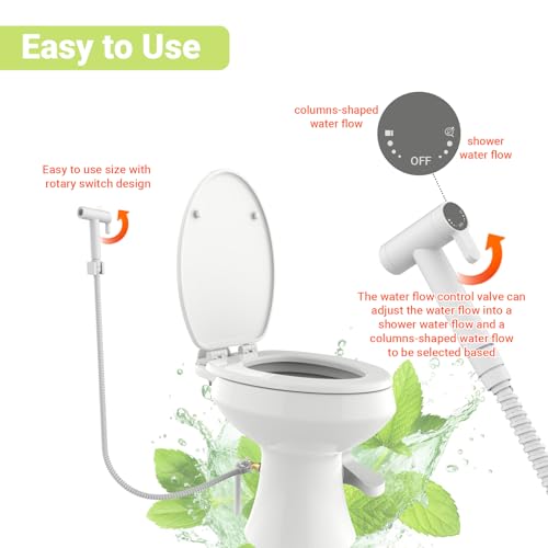 image for Acesolid RV Sprayer for Toilet - Dual Mode RV Handheld Sprayer with Wa
