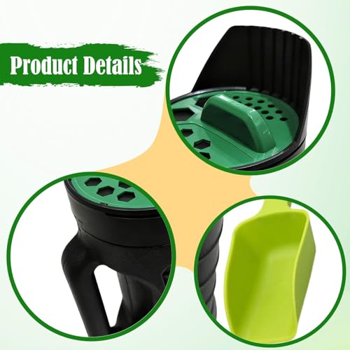 Esparcidor manual para jardín con mango ergonómico miniatura 2